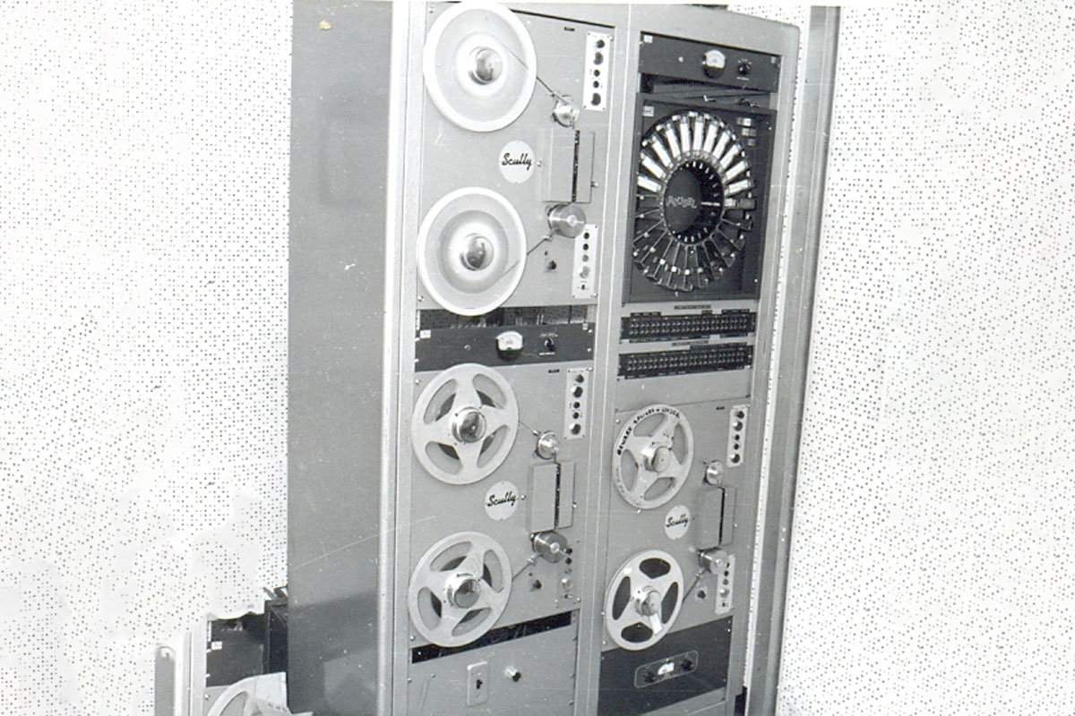 Studio apparatuur uit 1967
